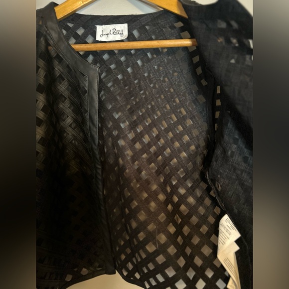 Joseph Ribkoff transparent blazer - Picture 7 of 15